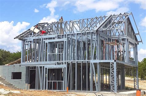 cheap metal frame houses|residential steel framing systems.